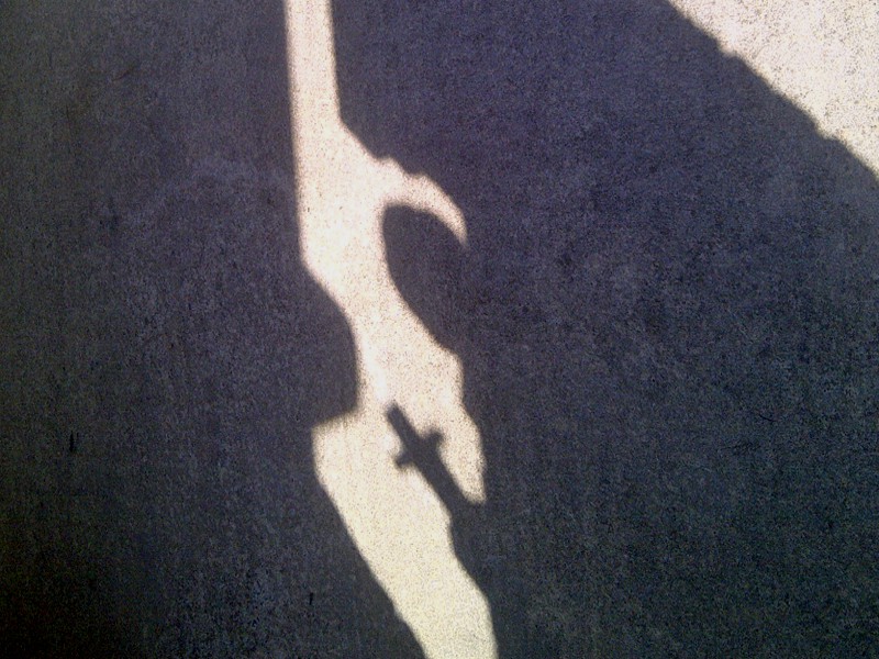 An Odd Shadow Cast at a Customer's Home - A Monk at Monastery