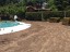 Another View of Back Yard Before and During Sodding Project